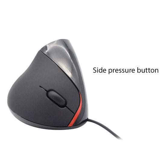 Ergonomic Vertical Mouse – 1200 DPI Wired for PC & Laptop