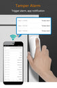 Tuya Smart Door & Window Sensor – WiFi Alerts & Anti-Theft Security
