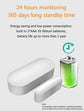Tuya Smart Door & Window Sensor – WiFi Alerts & Anti-Theft Security