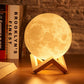 LED Moon Night Light – Book & Galaxy Lamp for Kids Bedroom