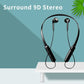 9D Wireless Bluetooth Neckband Headphones