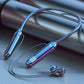 Wireless Neckband Earphones with LED Battery Display & Mic