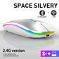 Bluetooth 5.2 Wireless RGB Mouse – USB Rechargeable for PC & Laptop
