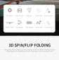 E88 Pro Foldable Drone – 4K UHD Camera, WiFi FPV, Height Hold, Trajectory Flight
