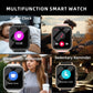 1.83” Bluetooth Smartwatch with Call & Sleep Tracking (iOS & Android)