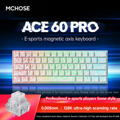 MCHOSE ACE68/ACE60 RGB Mechanical Gaming Keyboard – Hot Swappable