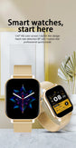 Smart Watch 1.83" Color Screen – Bluetooth Call, Heart Rate & Blood Pressure Monitor