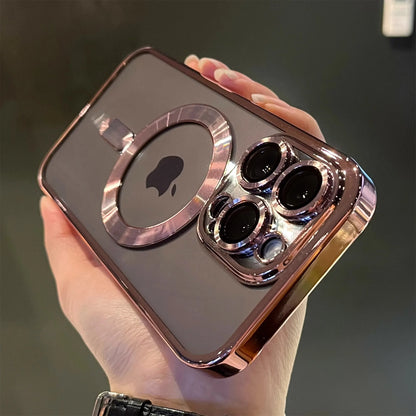 Luxury Magnetic Clear Case for iPhone – Shockproof & Magsafe Compatible