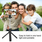 Wireless Selfie Stick Tripod with Light & Remote – Adjustable Phone Stand