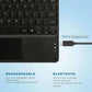 RGB Bluetooth Keyboard with Touchpad for iPad & Tablets