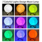 LED Moon Night Light – Book & Galaxy Lamp for Kids Bedroom