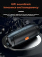 XIKCU Bluetooth Stereo Speaker with Subwoofer & TF/USB Playback