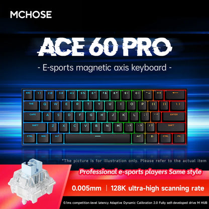 MCHOSE ACE68/ACE60 RGB Mechanical Gaming Keyboard – Hot Swappable