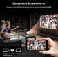 Portable LED Mini Projector – 1080P/720P HD, Wifi & Outdoor Movies
