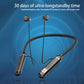 Wireless Neckband Earphones with LED Battery Display & Mic