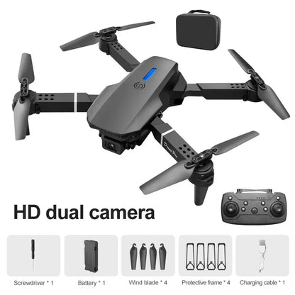 E88 Pro Foldable Drone – 4K UHD Camera, WiFi FPV, Height Hold, Trajectory Flight