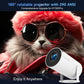 Transpeed Android 14 Wifi6 260ANSI Projector AllwinnerH726 1280*720P 8K180° flexible BT5.4 Home Cinema Outdoor portable Projetor