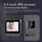 Smart WiFi 2.4G Wireless Doorbells Video Intercom Camera Inteligente Night Vision 4.3inch HD Screen For Security Home Apartment