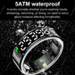 2026 Smart Ring Display Screen and Touch, Wireless Charging,Smart Control,Health Manager,5ATM Waterproof For Men Women New Rings