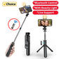 Wireless Selfie Stick Tripod with Light & Remote – Adjustable Phone Stand