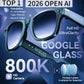 2026 AI Smart Glasses with 8MP Camera Video Recording 100+ Languages Translation Sunglasses Bluetooth Call Music Play Men Women