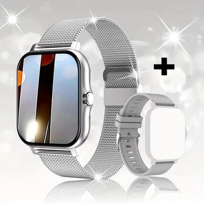 Smart Watch 1.83" Color Screen – Bluetooth Call, Heart Rate & Blood Pressure Monitor