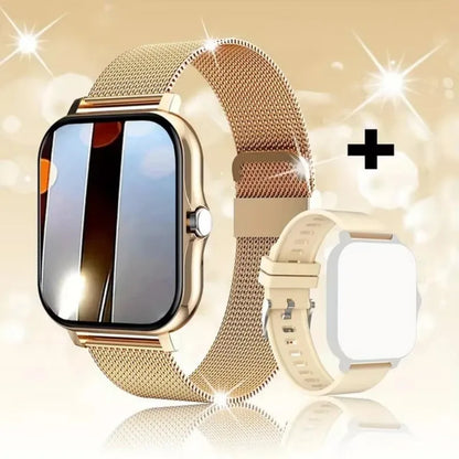 Smart Watch 1.83" Color Screen – Bluetooth Call, Heart Rate & Blood Pressure Monitor