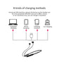 9D Wireless Bluetooth Neckband Headphones