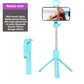 Wireless Selfie Stick Tripod with Light & Remote – Adjustable Phone Stand