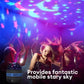 LED Starry Sky Projector Lamp – Moon & Stars Night Light