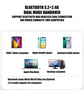 Bluetooth 5.2 Wireless RGB Mouse – USB Rechargeable for PC & Laptop